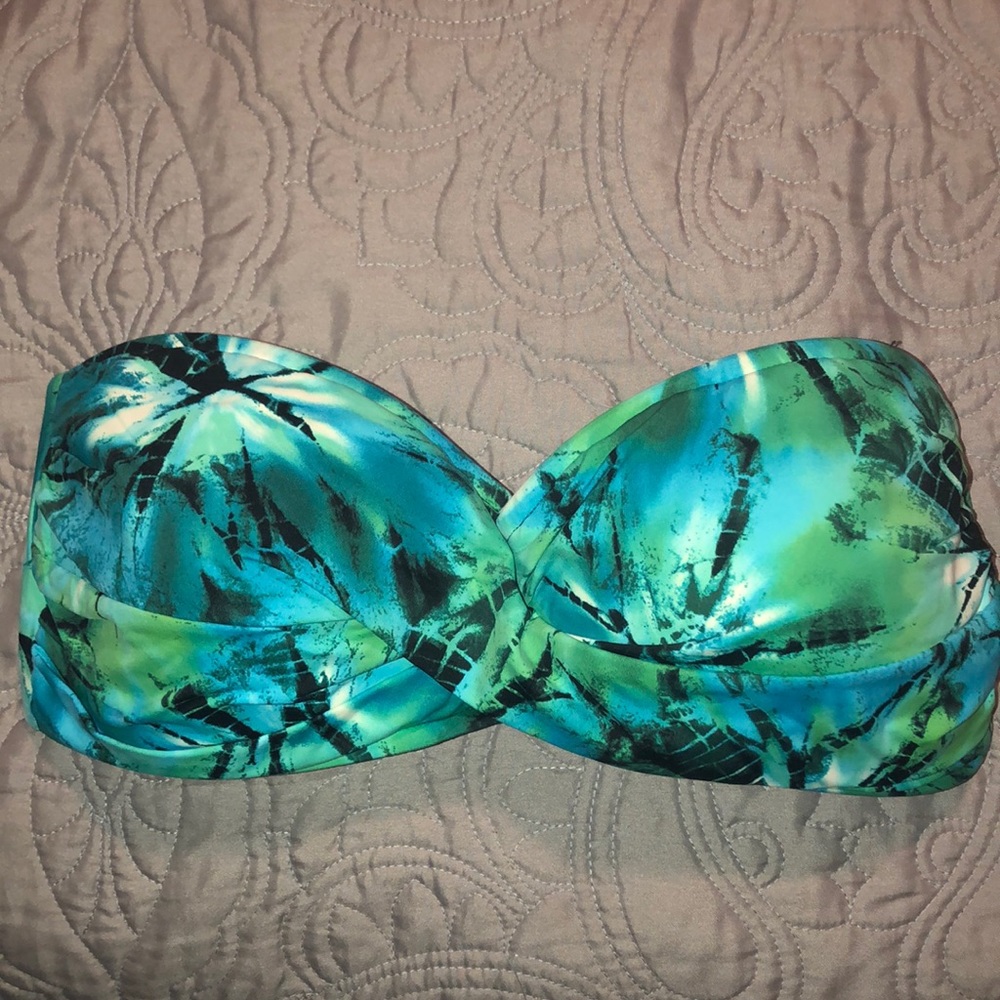Size 14 La Blanca Bandeau Bikini Top